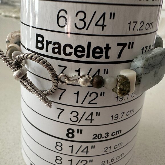 Stone Tree Agate Bracelet - Picture 2 of 5